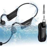 Нови 2.4G фитнес слушалки Безжичен микрофон IP67 водоустойчив, снимка 1 - Микрофони - 43209627