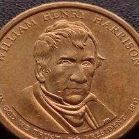 Възпоменателна монета WILLIAM HENRY HARRISON 9 президент на САЩ 1841г. за КОЛЕКЦИЯ 38036, снимка 6 - Нумизматика и бонистика - 40764267