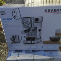 Кафемашина за еспресо SEVERIN с ръкохватка кафе машина, снимка 5 - Кафемашини - 43000693