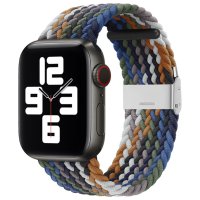  Каишка за часовник Apple Watch 1/2/3/4/5/6/7/8/9/SE/SE 2/Ultra/Ultra 2 (42/44/45/49mm) , снимка 4 - Аксесоари за Apple - 43779272