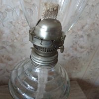 Голяма газена лампа, снимка 3 - Антикварни и старинни предмети - 40541252