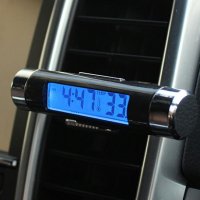 3000053791 Термометър и часовник за кола с голям дисплей със синя подсветка ZG9, снимка 2 - Аксесоари и консумативи - 37468460