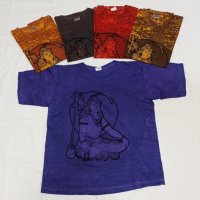 Индийски ръчно рисувани тениски- памук, снимка 11 - Тениски - 36599695