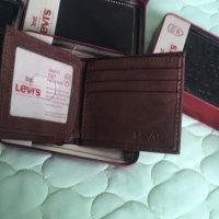 Оригинални мъжки кожени портфейли марка LEVI’S, снимка 4 - Портфейли, портмонета - 26454808