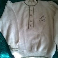 пуловер блуза с бродерия, много  качествен турски, снимка 1 - Блузи с дълъг ръкав и пуловери - 27720957