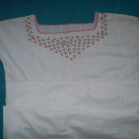 балканска носия ръчно бродирана риза, снимка 4 - Антикварни и старинни предмети - 43552937