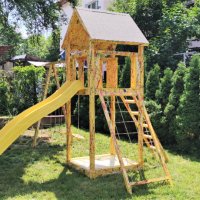 Детска дървена площадка, Детски кът на открито, Съоръжение за игра, снимка 8 - Други - 40508299
