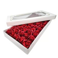 Сапунени рози Love 50 броя в различни цветове, снимка 10 - Декорация за дома - 43611622