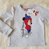 Блуза Мини Маус на Disney  5,6 години, снимка 3 - Детски Блузи и туники - 26480185