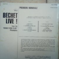 Грамофонна плоча  BECHET LIVE  LP., снимка 2 - Грамофонни плочи - 33545282
