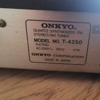 Onkyo T-4250, снимка 7 - Ресийвъри, усилватели, смесителни пултове - 38889614