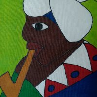 Африкански картини Батик, снимка 6 - Картини - 26585880