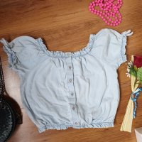Блузка Zara размер 134 см, снимка 3 - Детски ризи - 32810217