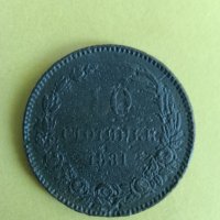 10 стотинки 1881 година, снимка 1 - Нумизматика и бонистика - 43787880