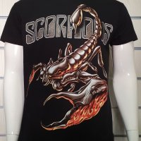 Нова детска тениска със ситопечат на музикалната група SCORPIONS, снимка 1 - Детски тениски и потници - 28234695