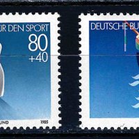 Германия  ГФР 1985 -спорт MNH, снимка 1 - Филателия - 38795203