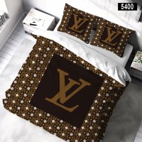 Луксозен Спален Комплект Louis Vuitton код 27, снимка 1 - Спално бельо - 32439817
