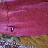 Блуза Tommy Hilfiger лен и памук, снимка 2 - Блузи с дълъг ръкав и пуловери - 44087151