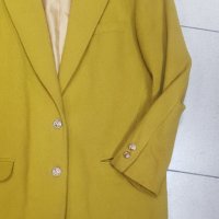 Продавам дамско  сако цвят горчица, снимка 1 - Сака - 43815767