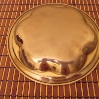 Масивна чиния алпака БДС , снимка 4 - Чинии - 27242470