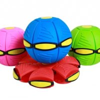 Сгъваема топка или летящо светещо фризби за игра, снимка 4 - Детски топки - 36861155