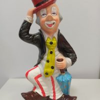Керамичен клоун, снимка 2 - Антикварни и старинни предмети - 32821993