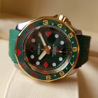 Seiko SKX Poker Mod Green, снимка 9 - Мъжки - 42960583