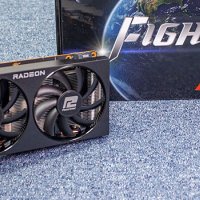 Чисто нова видеокарта POWERCOLOR Radeon RX 6600 Fighter, снимка 1 - Видеокарти - 34883840