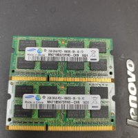 Рам памет за лаптоп 2x2GB DDR3 10600s , снимка 1 - RAM памет - 42938593