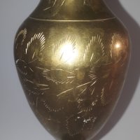 Стара метална ваза, снимка 4 - Други ценни предмети - 43354408
