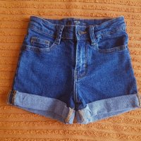 Дънкови къси панталонки Mango, снимка 1 - Детски къси панталони - 33007790