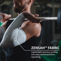 Zensah Arm compression Sleeves UPF50+ L-XL , снимка 13 - Спортни дрехи, екипи - 37217098