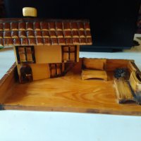 Дървени къщички ръчна изработка, снимка 2 - Сувенири от дърво - 27246717