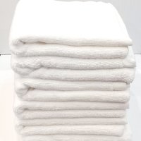 Хавлиена кърпа бяла 250 гр, 73 х 43 см / 1214, снимка 4 - Хавлиени кърпи - 43669600