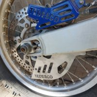 Yamaha WR / YZ - гард заден диск Tedesco ®, снимка 5 - Части - 43450284