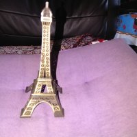 Айфеловата кула в Париж метална репродукция за украса в умален вид Н-180мм отлична, снимка 1 - Други - 43788049