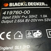 black & decker sl1 3yd 8v-20v charger 0606211456, снимка 15 - Други инструменти - 33121895