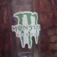 ***ТОП*** Стъклена безцветна чаша с различни лога на Монстър Енерджи Monster Energy , снимка 3 - Други стоки за дома - 38249230