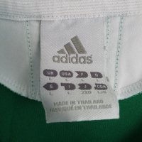 Adidas страхотна зелена оригинална тениска фланелка Адидас размер L, снимка 4 - Тениски - 36989245