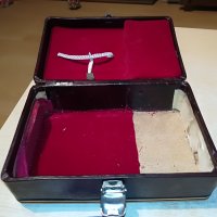 кожено куфарче с златен обков-внос швеция 1907210922, снимка 10 - Колекции - 33560555