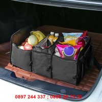 Органайзер за багажник EZ Trunk Organizer, с хладилно отделение, черен - КОД 2577, снимка 14 - Аксесоари и консумативи - 28384280