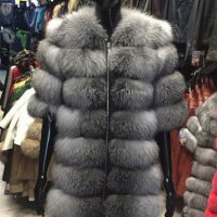 Дамско луксозно палто лисица код 33, снимка 1 - Палта, манта - 27482441