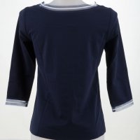 Комплект от пола и блуза в тъмносиньо марка La Aurora, снимка 3 - Костюми - 32397924