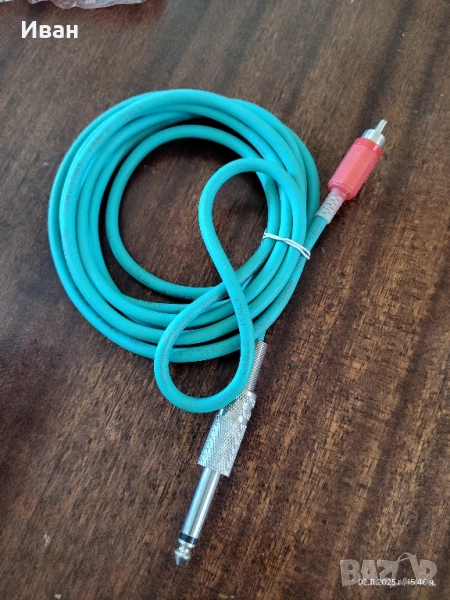 profesional low noise cable кабел за микрофон , снимка 1