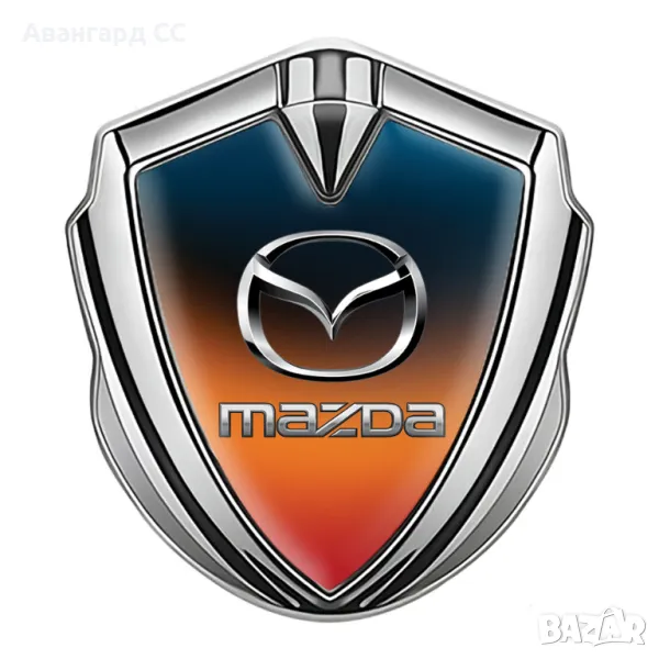 Метална Самозалепваща емблема Мазда, снимка 1