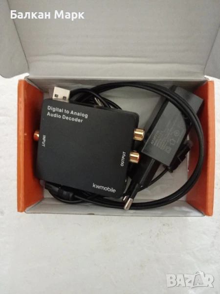 Цифров, дигитални към аналогов,декодер, преобразувател , снимка 1