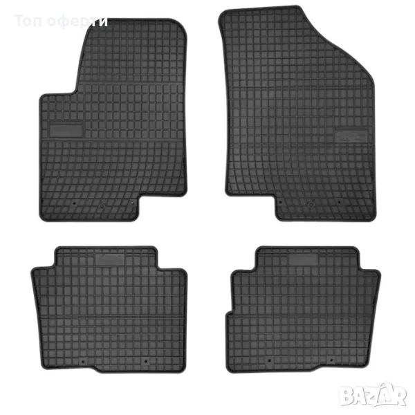 Гумени стелки Frogum съвместими с KIA Soul (2009-2013) 4 части, снимка 1
