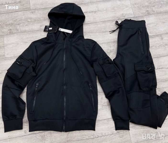 Модерен черен екип, снимка 1