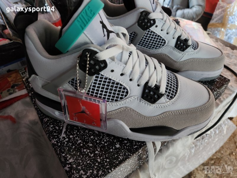 40 Маратонки Air Джордан NEW Nike Jordan 4 Military Black Men's DH6927, снимка 1
