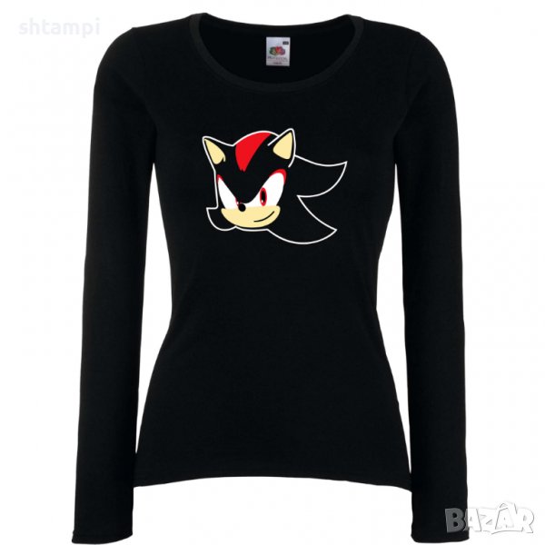 Дамска тениска Sonic Shadow Игра,Изненада,Подарък,Празник,Повод, снимка 1
